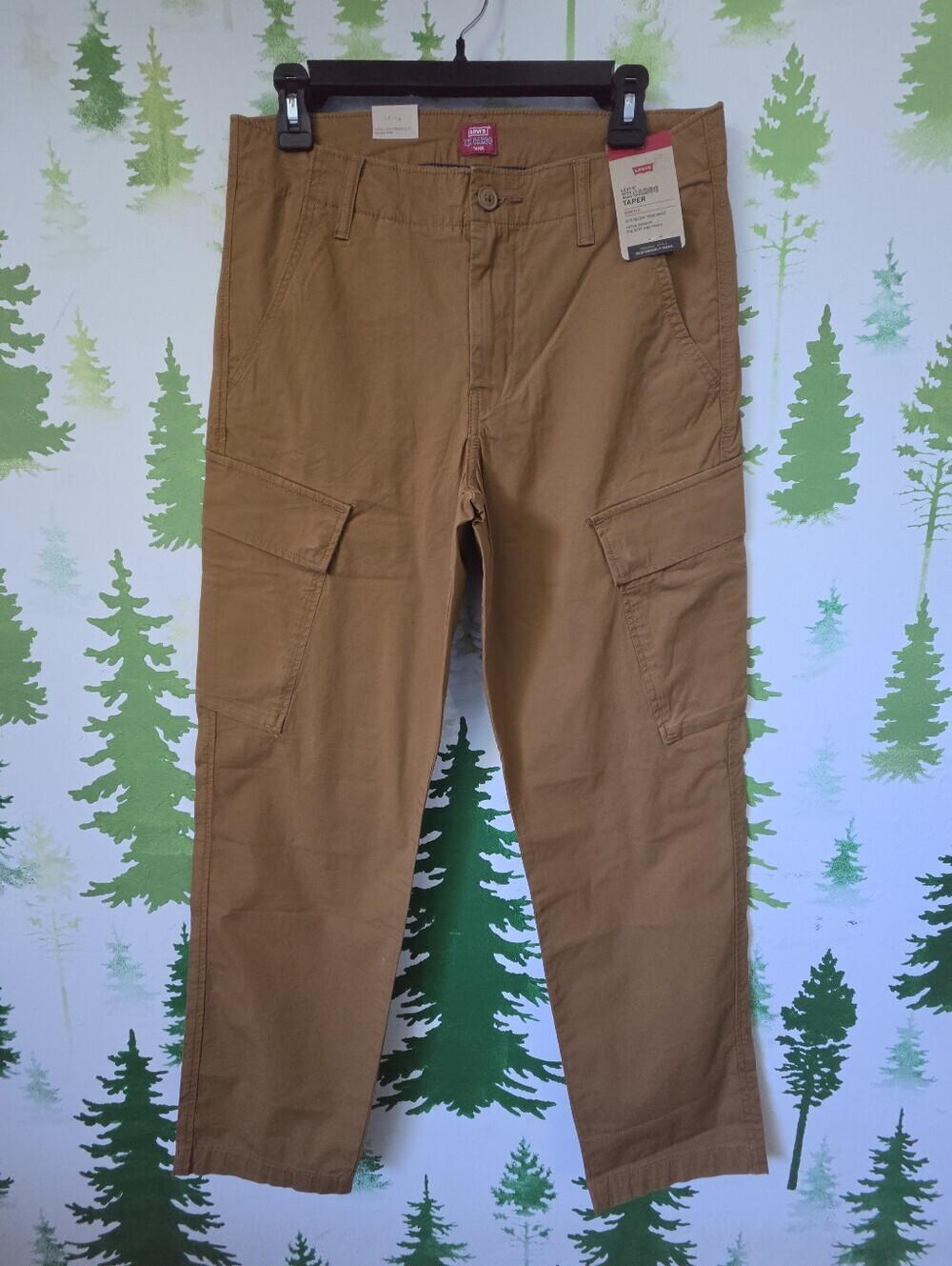Levi's 30x32 Tan Cargo Tapered Pants